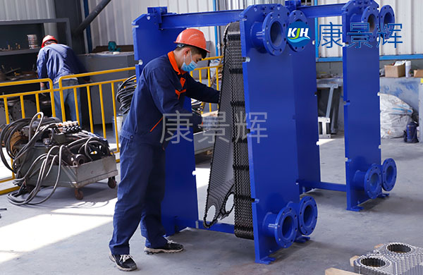 板式換熱器的標(biāo)準(zhǔn)裝配圖 板式換熱器的標(biāo)準(zhǔn)裝配圖