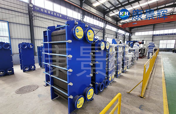 2000KW鈦板換熱器